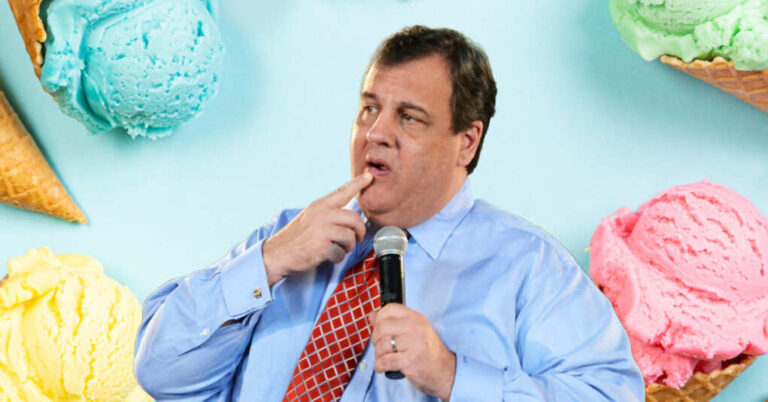 How Many Pints Of Ice Cream Did Joe Biden Give Chris Christie For His Endorsement?